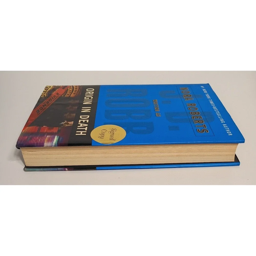 **SIGNED COPY** Origin in Death by J.D. Robb Nora Roberts 2005 First Edition HC